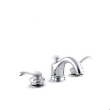 KOHLER 12265-4-CP - Fairfax® Widespread bathroom sink faucet with lever handles