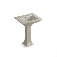 KOHLER 2344-4-G9 - Memoirs® Stately 24'' Pedestal bathroom sink with 4'' centerset faucet ho