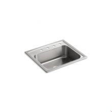 KOHLER 3348-4-NA - Toccata™ 25'' x 22'' x 7-11/16'' top-mount single-bowl kitchen sin