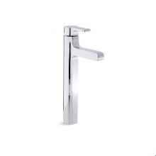 KOHLER 10861-4-CP - Singulier® Tall Single-hole bathroom sink faucet