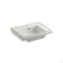 KOHLER 2757-1-NY - Tresham® 24'' pedestal bathroom sink basin with single faucet hole