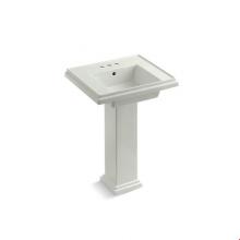 KOHLER 2844-4-NY - Tresham® 24'' pedestal bathroom sink with 4'' centerset faucet holes