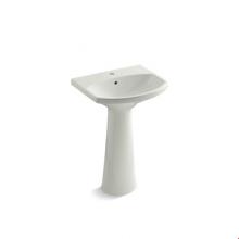 KOHLER 2362-1-NY - Cimarron® Pedestal bathroom sink with single faucet hole