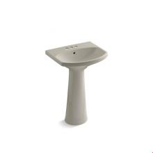 KOHLER 2362-4-G9 - Cimarron® Pedestal bathroom sink with 4'' centerset faucet holes