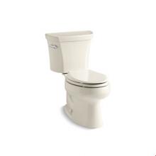 KOHLER 3998-UT-47 - Wellworth® Two-piece elongated 1.28 gpf toilet with tank cover locks and insulated tank