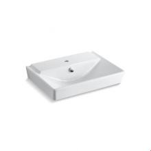 KOHLER 5027-1-0 - Rêve® 23'' pedestal bathroom sink basin with single faucet hole