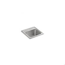 KOHLER 3349-1-NA - Toccata™ 15'' x 15'' x 7-11/16'' top-mount bar sink with single fa