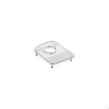 KOHLER 6021-ST - Woodfield® 9-1/2'' x 13'' stainless steel sink rack, for left bowl