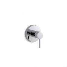 KOHLER T10943-4-CP - Stillness® Valve trim with lever handle for volume control valve, requires valve