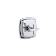 KOHLER TS16235-3-CP - Margaux® Rite-Temp(R) valve trim with cross handle