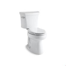 KOHLER 5298-T-0 - Highline® Comfort Height® Two-piece elongated 1.0 gpf chair height toilet with tank cove