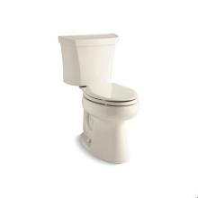 KOHLER 3999-RA-47 - Highline® Comfort Height® Two piece elongated 1.28 gpf chair height toilet with right ha