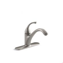 KOHLER 10411-VS - Forte® 3-hole kitchen sink faucet with 9-1/16'' spout