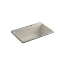 KOHLER 5871-3A2-G9 - Riverby™ Sink, Single, Sr, 3-Hole