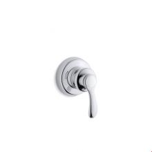 KOHLER T12189-4-CP - Fairfax® Valve trim for transfer valve with lever handle, requires valve