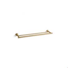 KOHLER 14375-BGD - Purist® 24'' Double towel bar