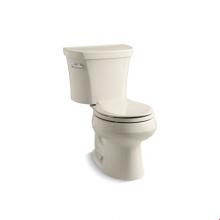 KOHLER 3947-47 - Wellworth® Two piece round front 1.28 gpf toilet with 14'' rough in