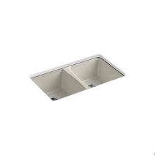 KOHLER 5873-5U-G9 - Deerfield® Sink, Double Equal, Uc, 5-H