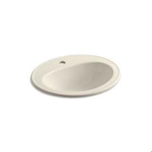 KOHLER 2196-1-47 - Pennington® Drop-in bathroom sink with single faucet hole