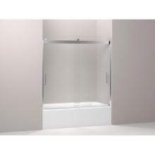 KOHLER 706001-D3-SH - Levity® Sliding bath door, 59-3/4'' H x 54 - 57'' W, with 1/4''