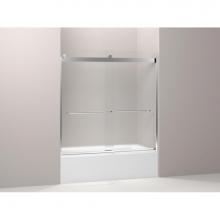 KOHLER 706005-D3-SH - Levity® Sliding bath door, 59-3/4'' H x 54 - 57'' W, with 1/4''