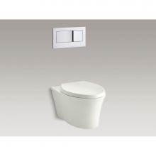 KOHLER 6303-NY - Veil® Wall Hung 1 Pc Dual Flush Eb Tlt