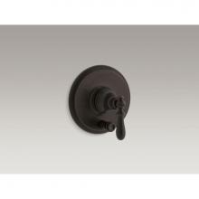 KOHLER T72768-9M-2BZ - Artifacts® Rite-Temp(R) pressure-balancing valve trim with push-button diverter and swing lev