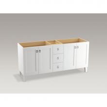 KOHLER 99538-LG-1WA - Poplin™ Vanity, 72 4 Door 3 Dwr Legs