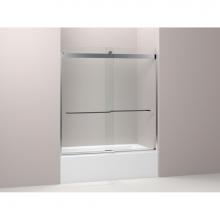 KOHLER 706166-L-SHP - Levity® Sliding bath door, 62'' H x 56-5/8 - 59-5/8'' W, with 5/16'&