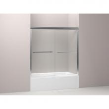 KOHLER 709062-L-SHP - Gradient® Sliding bath door, 58-1/16'' H x 56-5/8 - 59-5/8'' W, with 1/4&