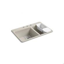 KOHLER 8669-3A2-G9 - Riverby® Offset Top Mount Sink