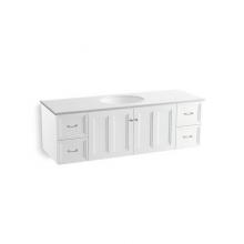 KOHLER 99523-1WA - Damask™ Vanity, 60, 2 Door, 2 Drawer