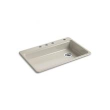 KOHLER 8689-4-G9 - Riverby® 33 Single Basin Sink