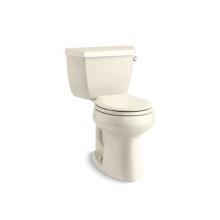 KOHLER 5296-RA-47 - Highline® Classic Comfort Height® Two piece round front 1.28 gpf chair height toilet wit