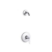 KOHLER TLS5320-4-CP - Refinia® Rite-Temp(R) shower valve trim with lever handle, less showerhead