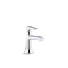 KOHLER 22022-4-CP - Tempered™ single handle bathroom sink faucet