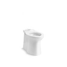 KOHLER 20485-0 - Irvine® Comfort Height® Elongated chair-height toilet bowl with ContinuousClean, Comfort