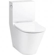 KOHLER 22378-0 - Brazn One-piece Compact Elongated Dual-flush Toilet With Skirted Trapway