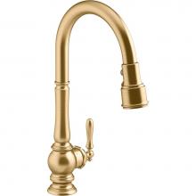 KOHLER 29709-2MB - Artifacts® Touchless pull-down kitchen sink faucet