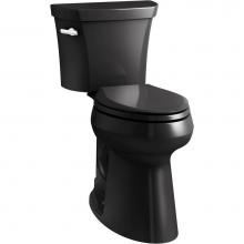 KOHLER 25224-7 - Highline® Tall Two-piece elongated 1.28 gpf tall height toilet