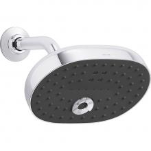 KOHLER 26290-G-CP - Statement Oval Multifunction 1.75 Gpm Showerhead With Katalyst Air-Induction Technology