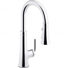 KOHLER 23764-CP - Tone™ Pull-down single-handle kitchen sink faucet