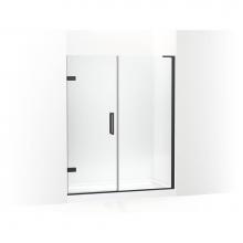 KOHLER 27618-10L-BL - Composed® Frameless pivot shower door, 71-3/4'' H x 58 - 58-3/4'' W, with