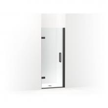 KOHLER 27576-10L-BL - Composed 27-5/8-in-28-3/8-in W X 71-1/2-in H Frameless Pivot Shower Door With 3/8-in Crystal Clear