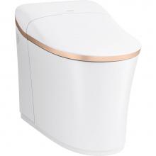 KOHLER 77795-0SG - Eir Comfort Height One-piece Elongated Dual-flush Intelligent Chair-height Toilet