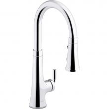 KOHLER 23766-CP - Tone™ Touchless pull-down single-handle kitchen sink faucet