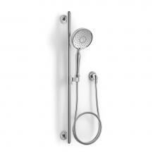 KOHLER 22176-4-CP - KOHLER Bancroft and Devonshire Polished Chrome Handshower Slidebar Kit