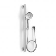 KOHLER 22177-4-CP - KOHLER Alteo, Forte, Margaux Polished Chrome Handshower Slidebar Kit