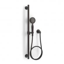 KOHLER 72776-4-2BZ - KOHLER Artifacts Oil-Rubbed Bronze Handshower Slidebar Kit