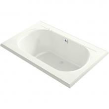 KOHLER 1170-GHW-NY - Memoirs® 66'' x 42'' Heated BubbleMassage™ air bath with Bask® and